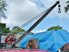 
Crane was built by C D Phillips of Newport, Mon in 1910 at Tenterden station, KESR,  June 2013